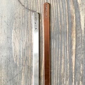 handmade Other - Hand stamped copper garden tag set handmade Other - Hand stamped copper garden tag set